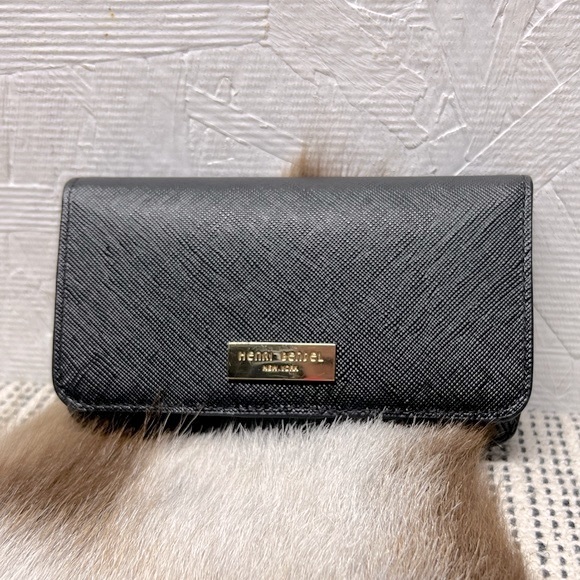 henri bendel Handbags - Henri Bendel Wallet and Card Holder in Black Leather